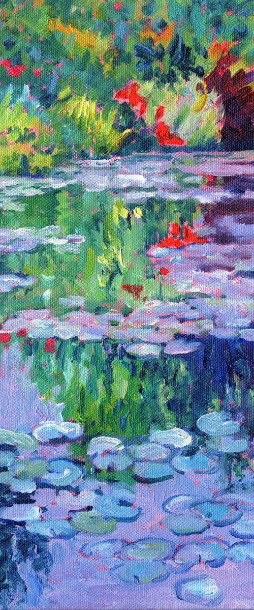 Waterlilies at Giverny by Zoe Elizabeth Norman