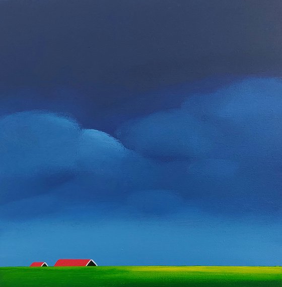 Sunshine over the fields