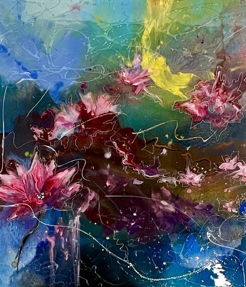 Water lily waltz by Lana Ritter