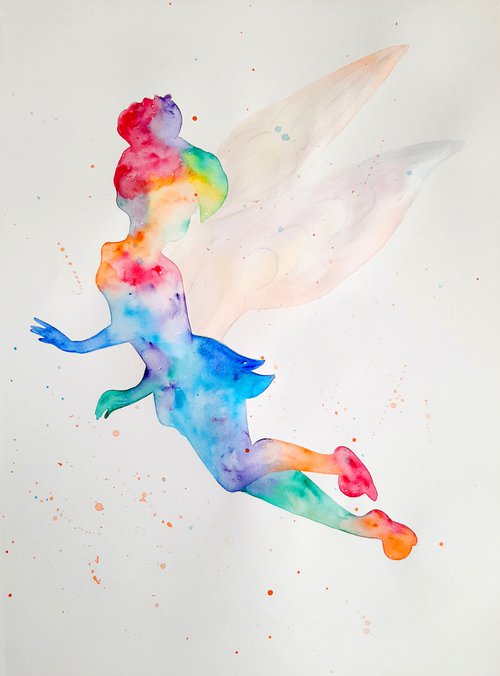 Colorful fairy by Luba Ostroushko