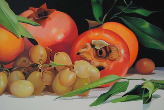 Still life with fruits