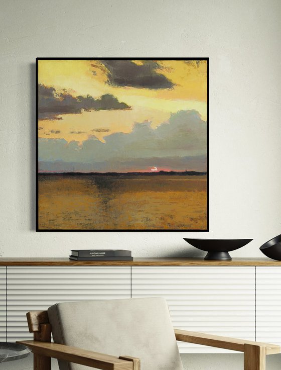 Bronze Seascape