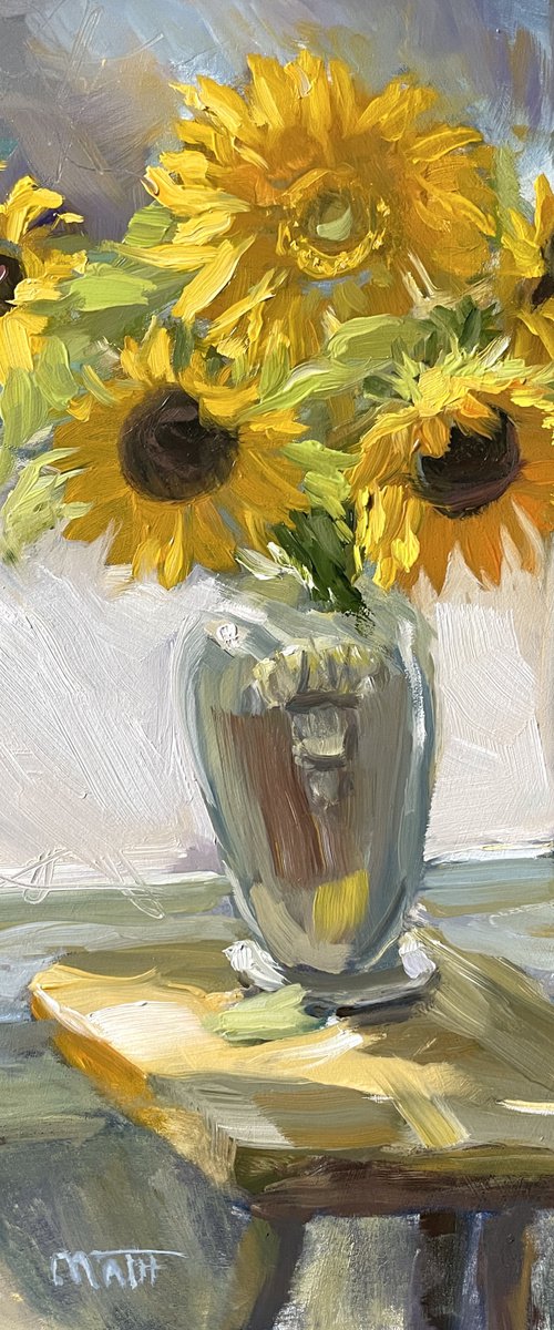 Sunflowers by Cheryl Mathieson