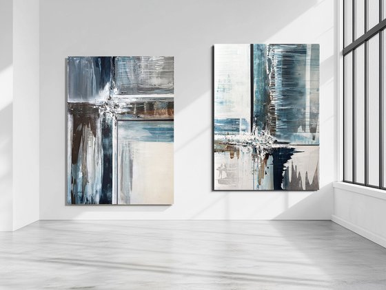 Diptych Reflected Dimensions