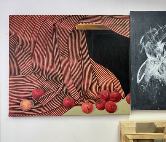 A love of pomegranates and silk