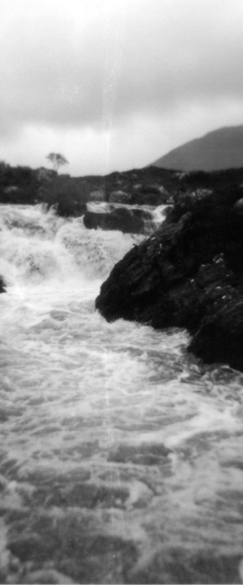 Spate 2 (Falls Of Balgy) - Unmounted (24x24in) by Justice Hyde