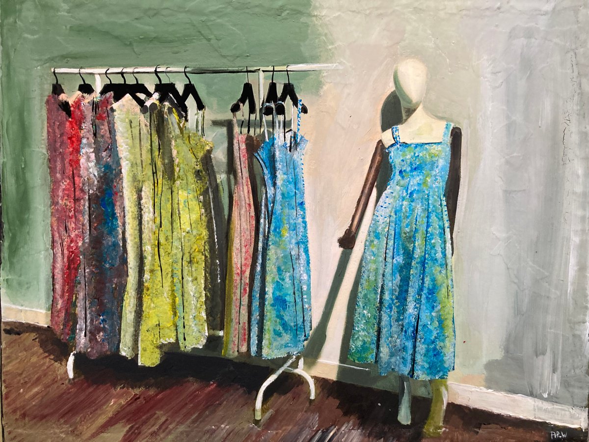 Dresses On The Rack by Andrew  Reid Wildman