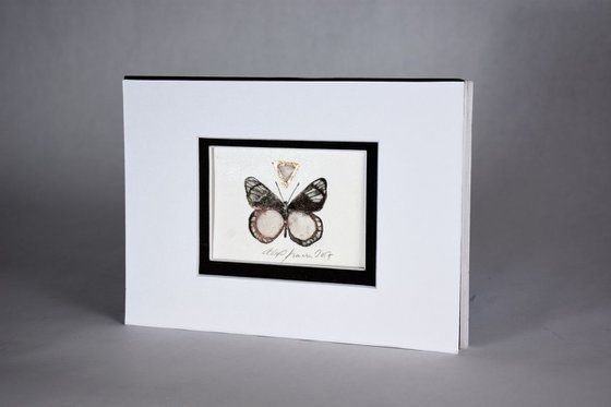 Butterfly with Gold Leaf