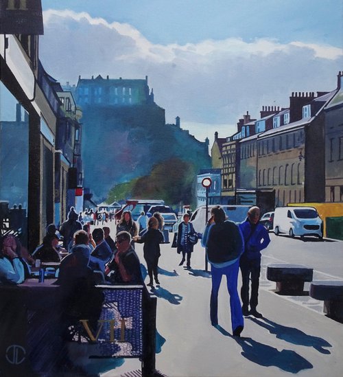 Castle Street Edinburgh by Joseph Lynch