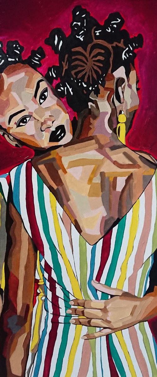 Bantu Embrace by Mikéla Henry-Lowe