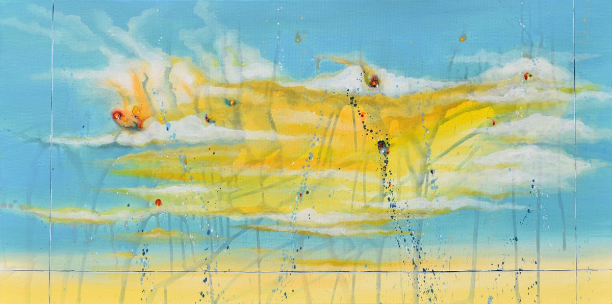 Dare To Dream By Cynthia Ligeros, 48 X 24, Artwork For Sale On Artfinder