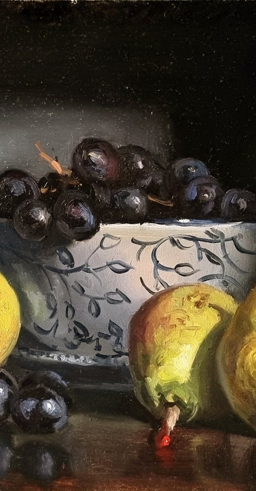 Poires et Raisins by Pascal Giroud