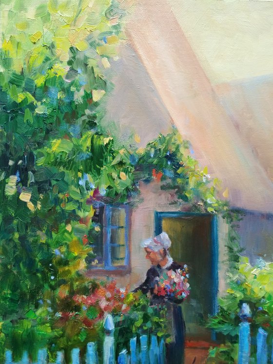 By the Cottage Gate