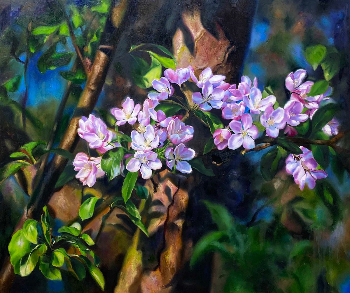 Spring blossom by Farzaneh Maddahi
