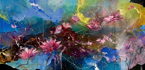 Water lily waltz by Lana Ritter