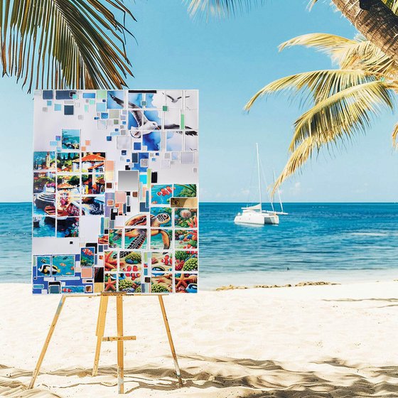 Mosaic of coastal dreams