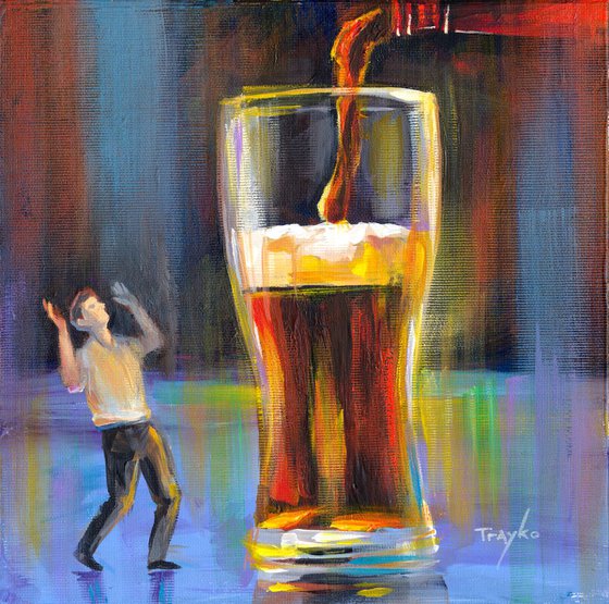 Always Thirsty - 25x25 cm