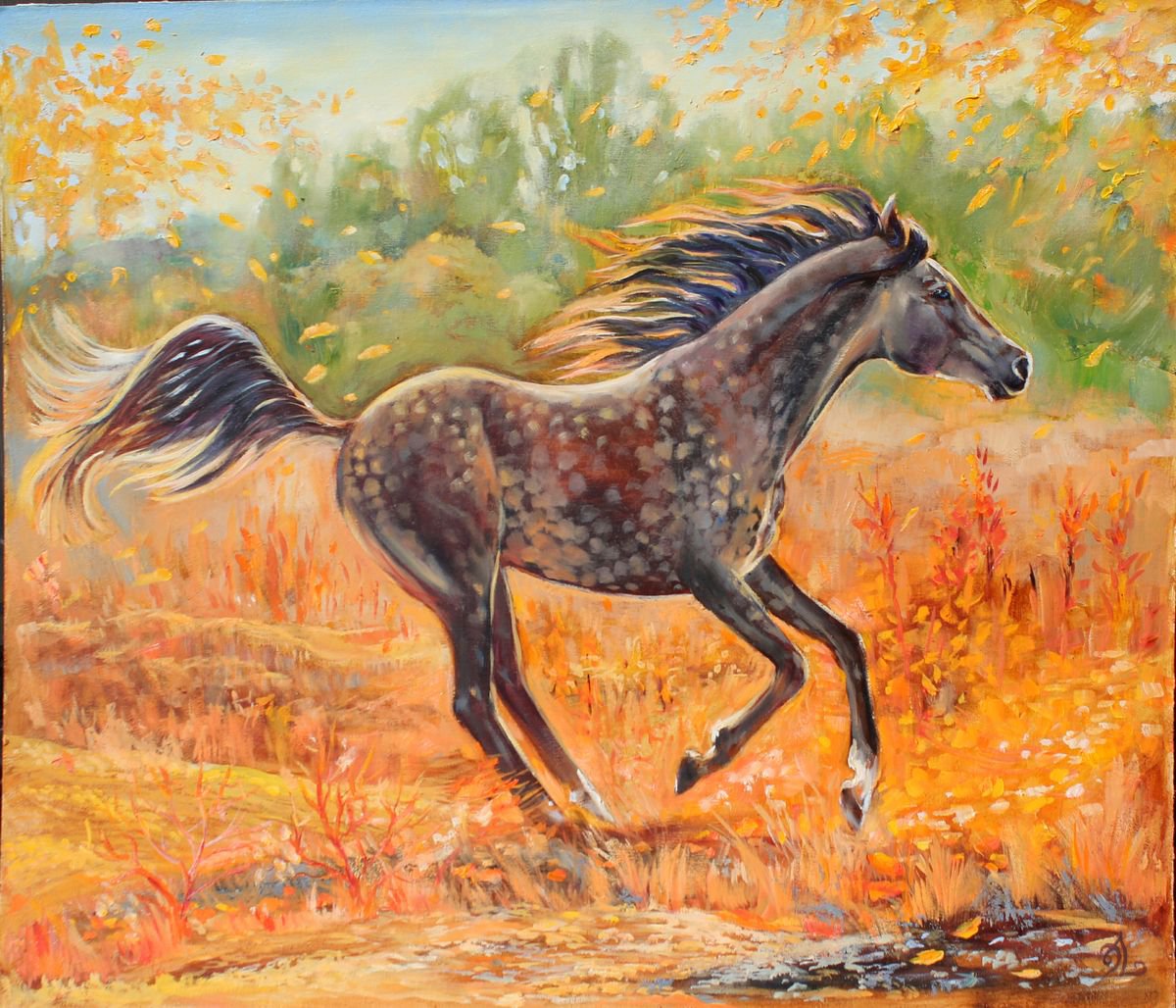 Horse by Elina Vetrova