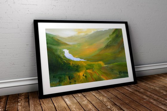 "A mirror in the valley" SPECIAL PRICE!!!
