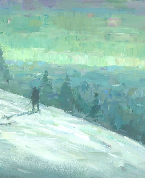 Alpine Glow by Steve Mitchell