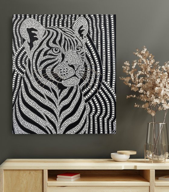 Psychedelic Tiger