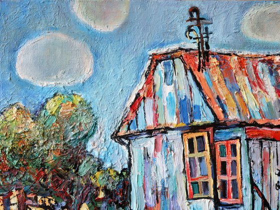 House by the sea.