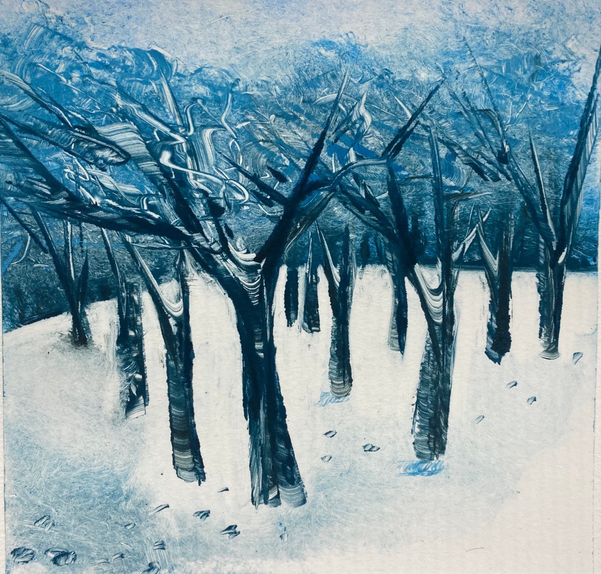 Winter Forest by Rebecca Denton