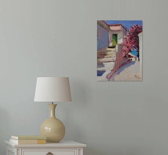 Village in Greek Islands