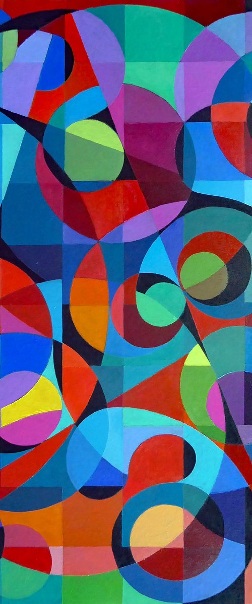 ABSTRACTION WITHIN GRID by Stephen Conroy