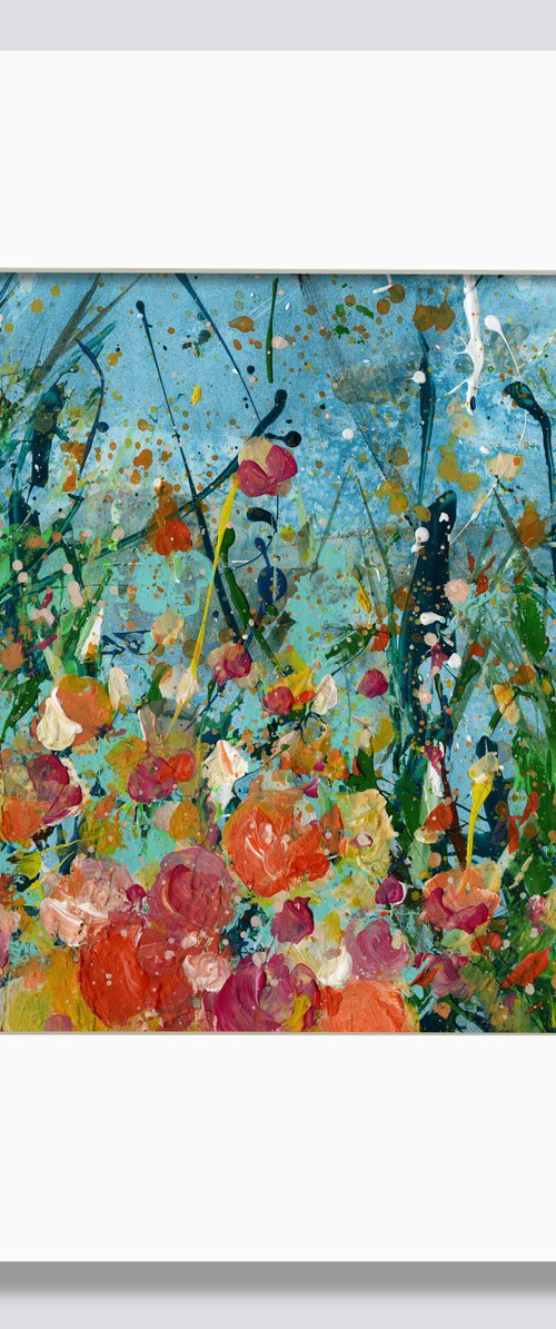 Meadow Beauty 2 - Floral Painting by Kathy Morton Stanion by Kathy Morton Stanion