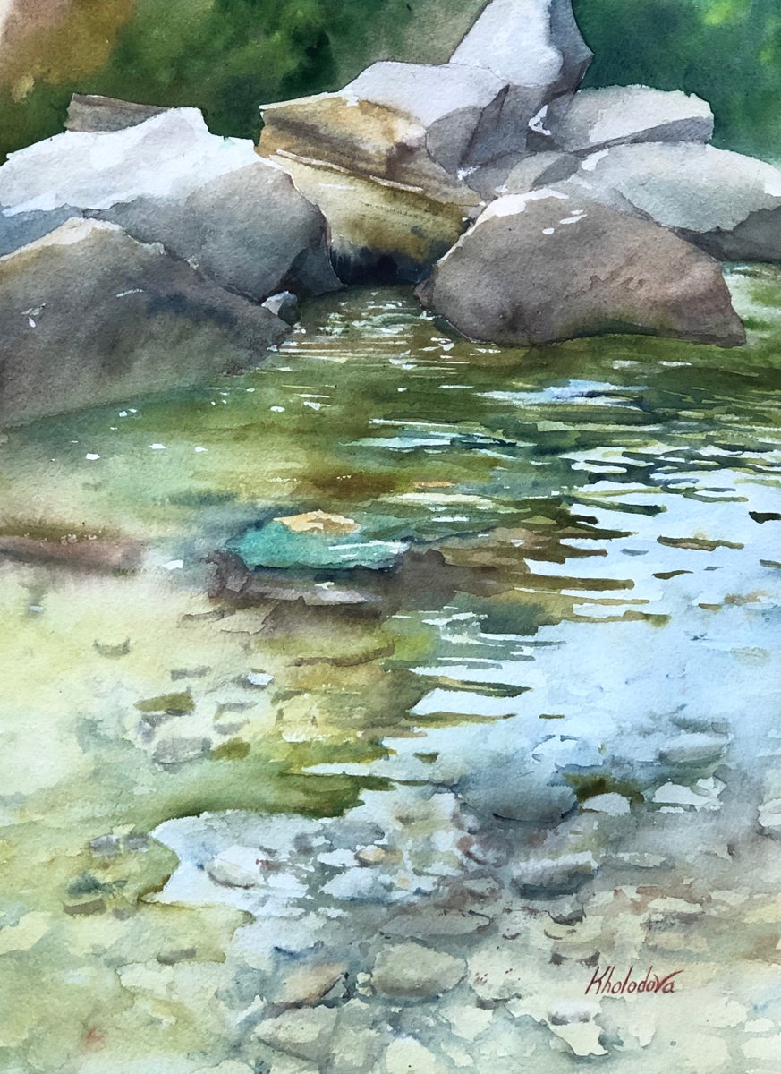 Calm water by Olga Kholodova