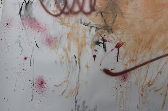 She paints outside the lines No. 2