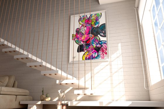 dream life ft. minnie mouse over white