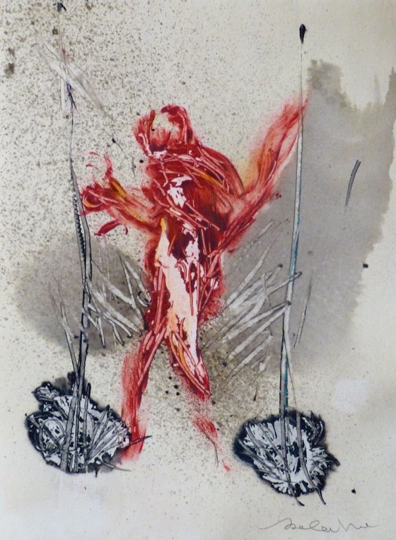 The swing, 21x29 cm