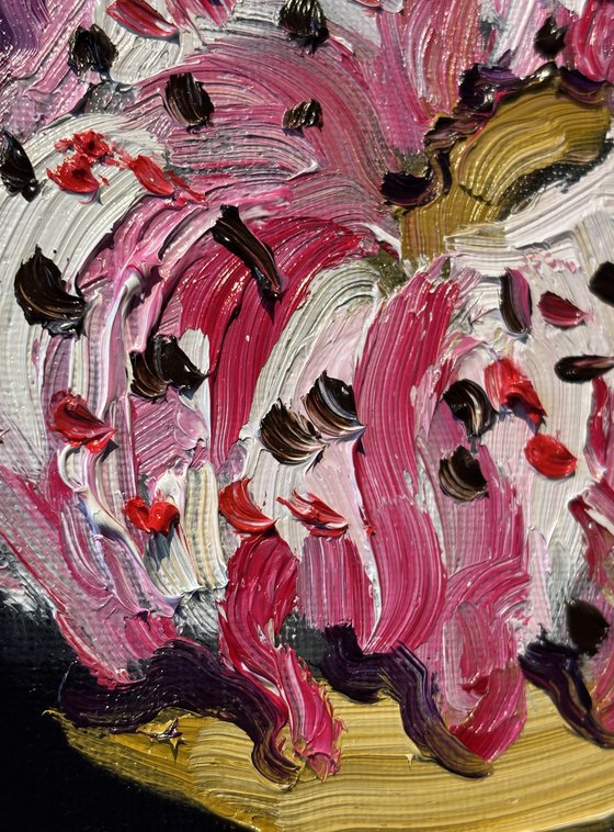 Still Life with Pink Donut