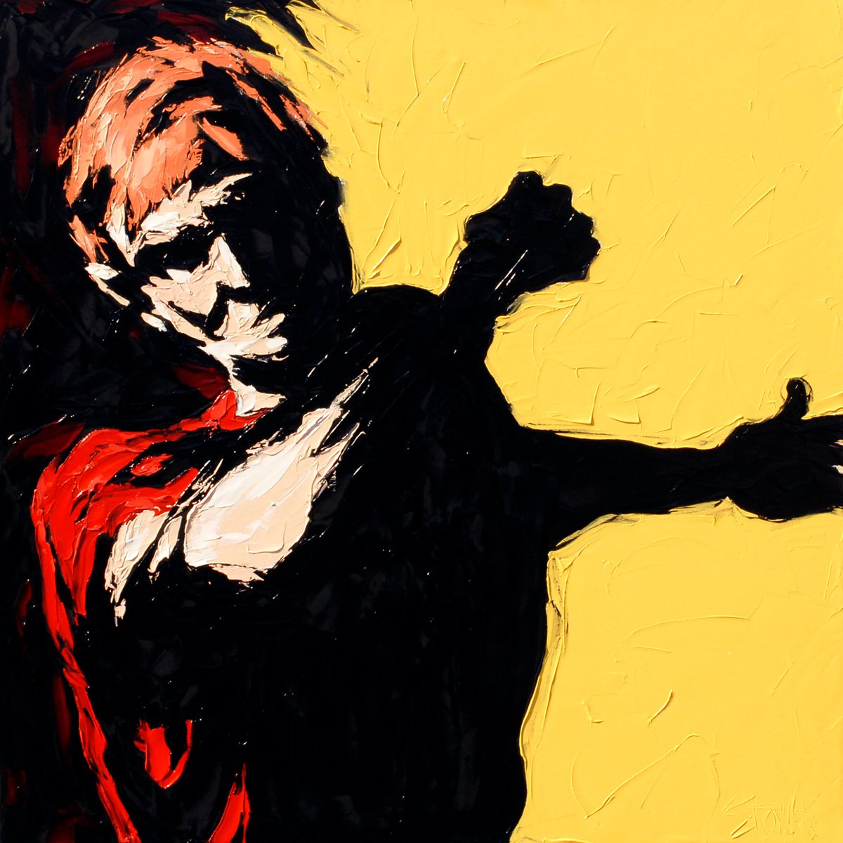 Backfist By Bill Stone, 48 X 48, Artwork For Sale On Artfinder