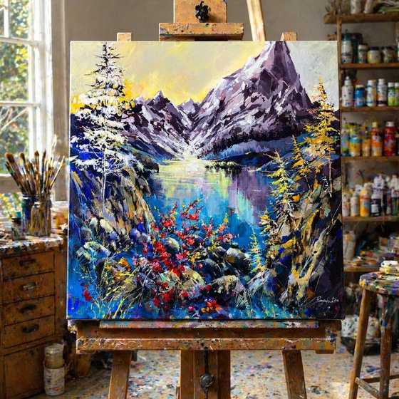 Mountainside Lake View