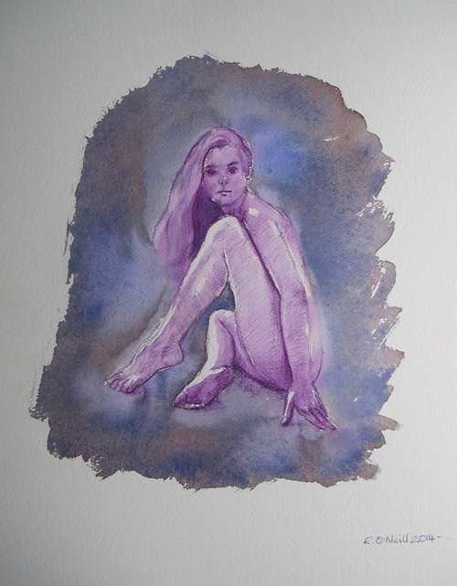 Purple nude by Rory O’Neill