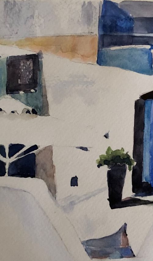 Santorini by Bronwen Jones