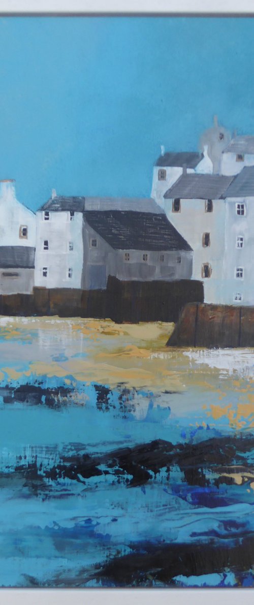 Fowey quay by Elaine Allender