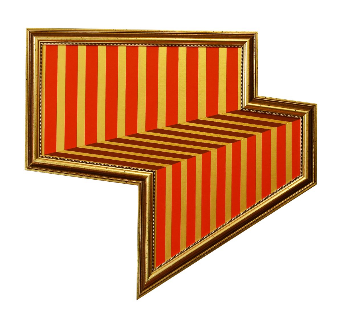 Geometric Sculpture , Favorite Illusion Xvi By Zeljka Paic, 36 X 33, Artwork For Sale On Artfinder