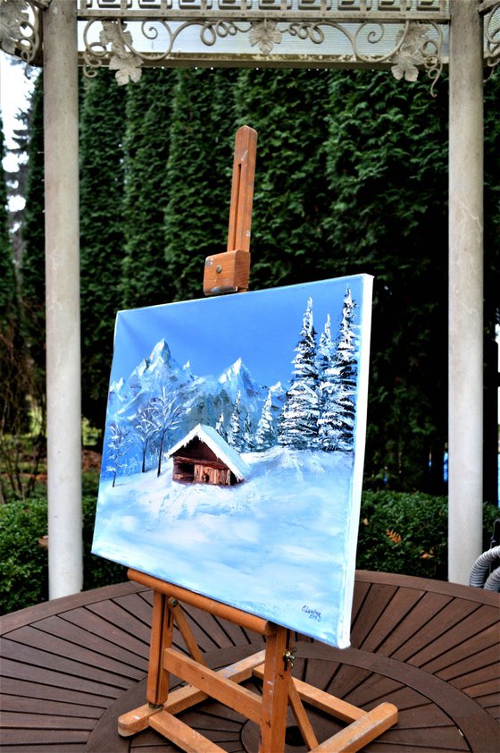 Heritage Series: Alpine Glow — Winter Peak