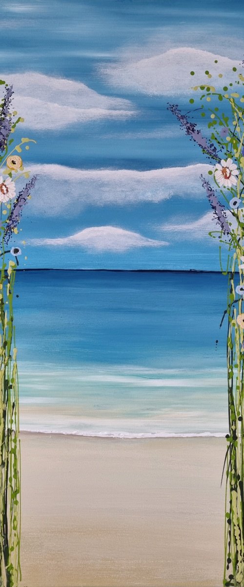 A window to stillness by Cinzia Mancini