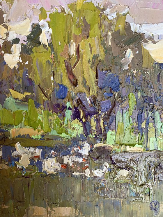 Geese in the Lake
