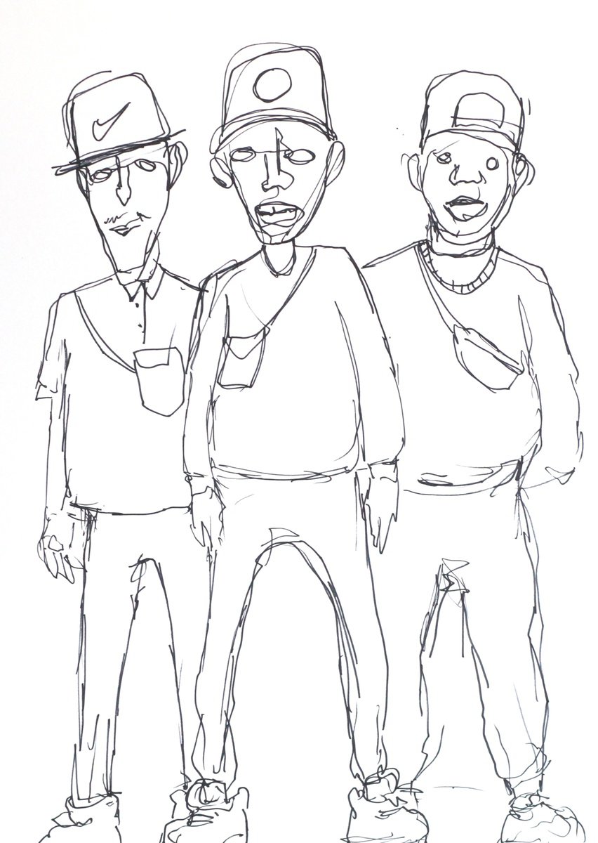 3 gentlemen 3 by Mark Barrable