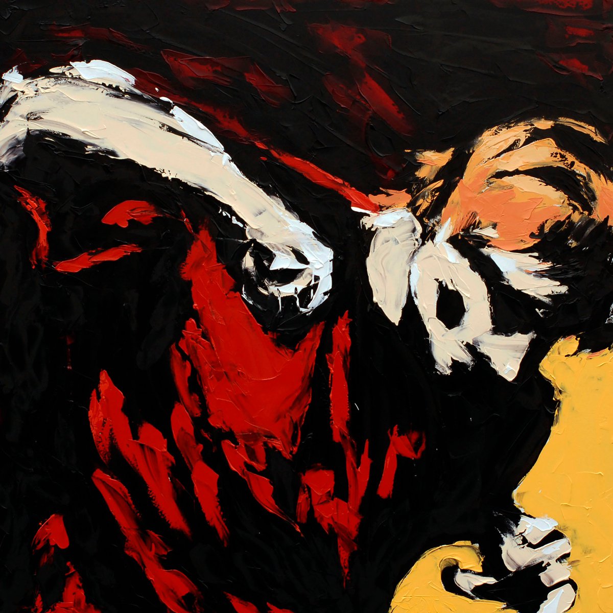 Pummel By Bill Stone, 48 X 48, Artwork For Sale On Artfinder