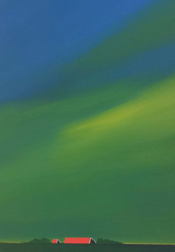 Red Roofs, Northern Lights