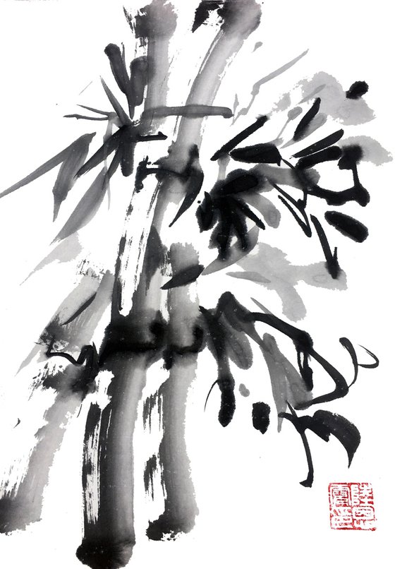 BAMBOO II (Series of Chinese Painting)