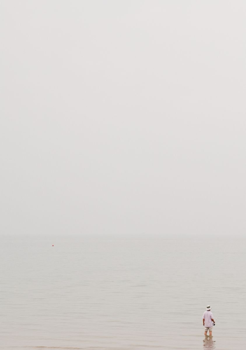 Photorealistic Photograph , Gone Fishing By Tom Hanslien, 33 X 47, Artwork For Sale On Artfinder