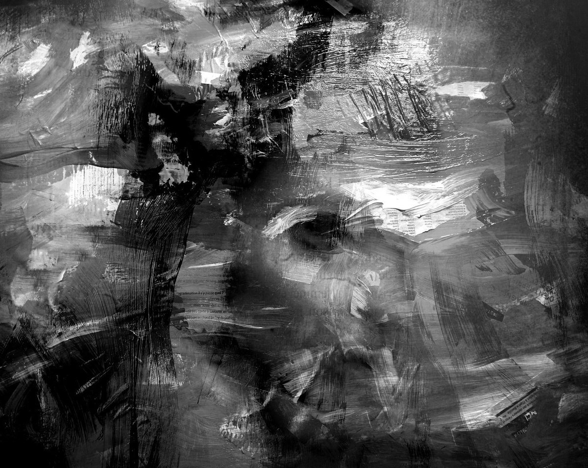 Surrealistic Portrait C-Type Print By Philippe Berthier, 30 X 24", En Attente........., Original Artwork